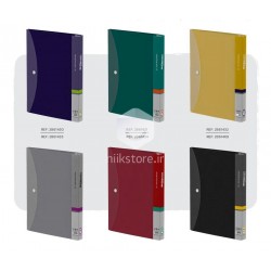 دفتر کلاسوری 100 برگ 275*220 پ پ سوزنی
