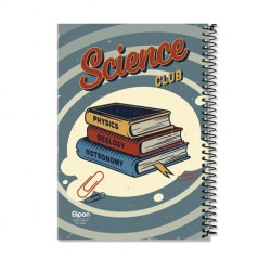 دفتر 150 برگ وزیری سیمی فانتزی جلد سخت