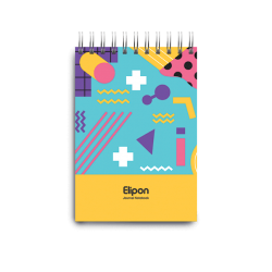 یادداشت 100 برگ 120*80 سیمی فانتزی