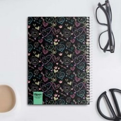 دفتر 100 برگ وزیری سیمی کلاسیک مجلد278
