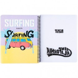 دفتر 100 برگ رحلی بزرگ سری اسلاید sam