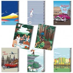 دفتر 80 برگ وزیری سیمی کلاسیک