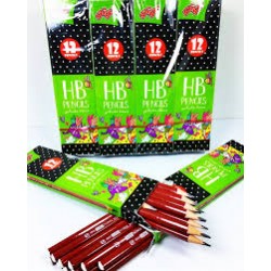 مداد سیاه hb (بسته 12 عددی)